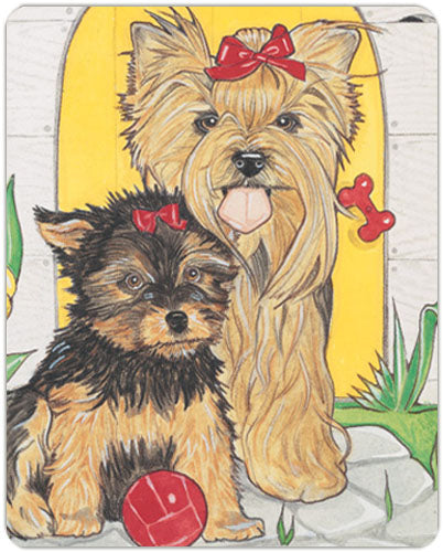 Yorkie Small Cutting Board - Pipsqueakproductions