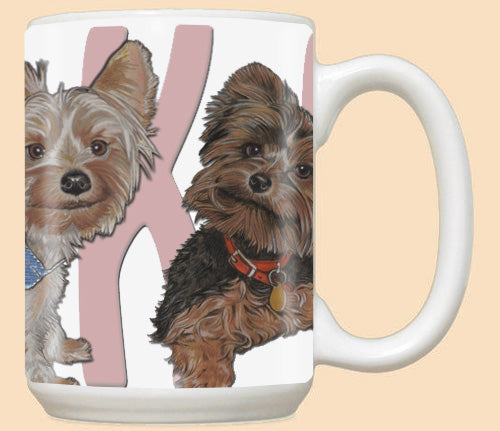 Yorkshire Terrier Yorkie Dog Ceramic Coffee Mug Tea Cup 15 oz