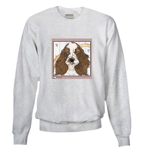 English Springer Spaniel Pup Comfort Fleece Shirt