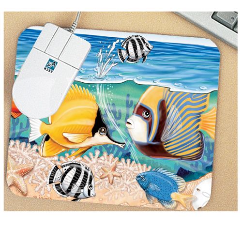 Tropical Fish Mouse Pad
