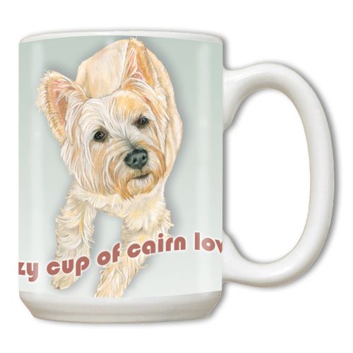 Cairn Terrier Ceramic Coffee Mug Tea Cup 15 oz