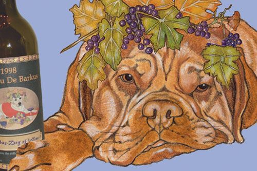 Dogue de Bordeaux Small Blank Note Cards Boxed
