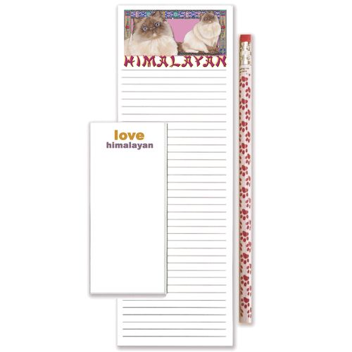 Himalayan To Do List Magnetic Shopping Pad Notepad & Pencil Gift Set