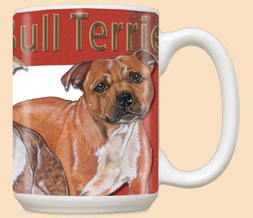 Staffordshire Bull Terrier Ceramic Coffee Mug Tea Cup 15 oz