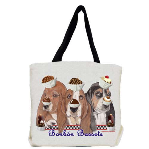 Basset Hound Dog Basset Bonbons Tote Bag