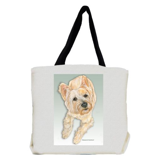 Cairn Terrier Tote Bag, Cairn Terrier Gift