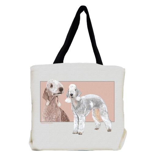 Bedlington Terrier Tote Bag, Bedlington Terrier Gift