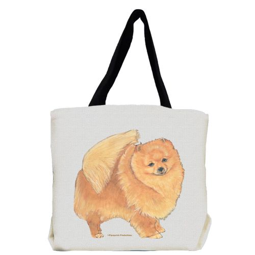 Pomeranian Tote Bag, Pomeranian Gift