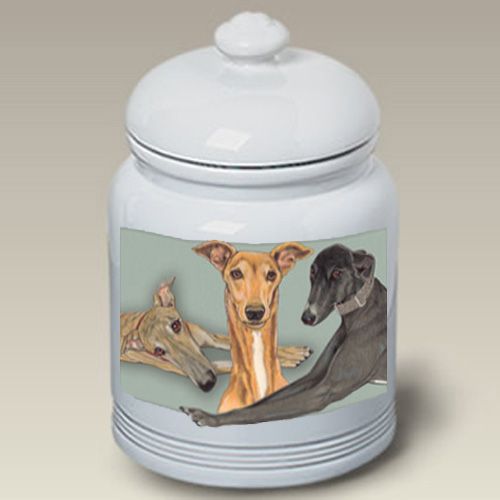 Greyhound Treat Jar