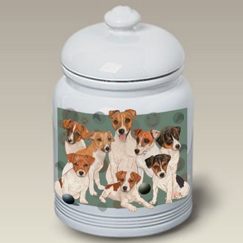 Jack Russell Terrier Treat Jar
