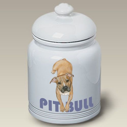 Pit Bull Treat Jar