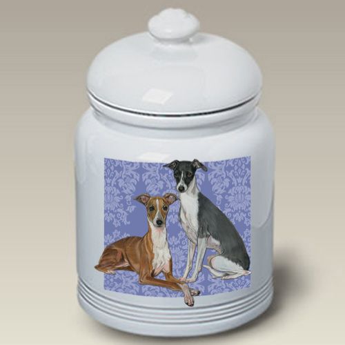 Italian Greyhound Treat Jar
