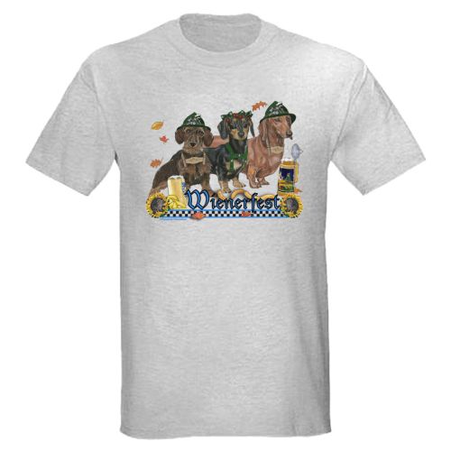Dachshund Doxie Dog Wienerfest Cotton T-Shirt