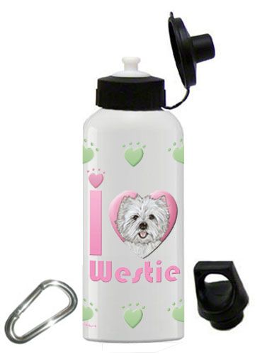 Westie Water Bottle