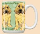 Bloodhound Ceramic Coffee Mug Tea Cup 15 oz