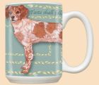 Brittany Dog Ceramic Coffee Mug Tea Cup 15 oz 
