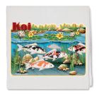 Koi Fish Kitchen Dish Towel Pet Gift