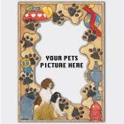English Springer Spaniel Wooden Picture Frame Die-Cut 2-Dimensional 5” x 7” Holds 4" x 6" Photo 