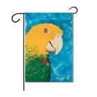 Amazon Parrot Garden Flag Double Sided 12” x 17”