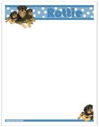 Rottweiler Large Stationery Set