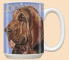 Bloodhound Ceramic Coffee Mug Tea Cup 15 oz 