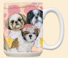 Shih Tzu Ceramic Coffee Mug Tea Cup 15 oz