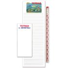 Fish Tetra To Do List Magnetic Shopping Pad Notepad & Pencil Gift Set